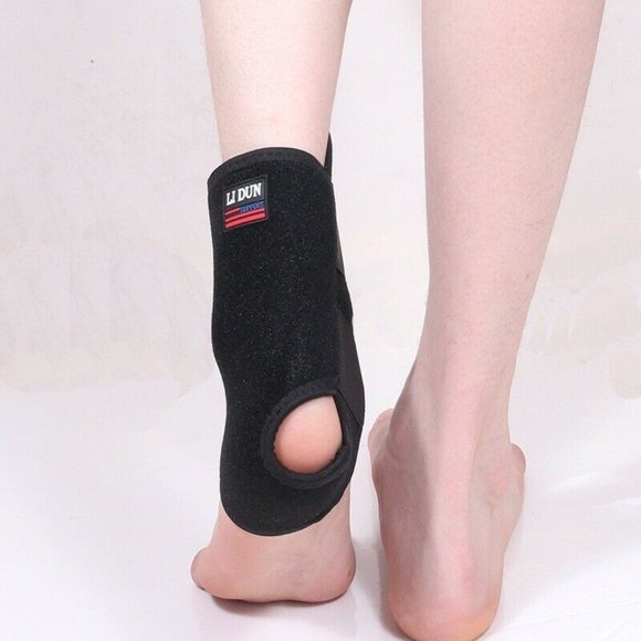 1 PAIR Ankle Support Brace Compression Pain Relief - Picture 3 of 4